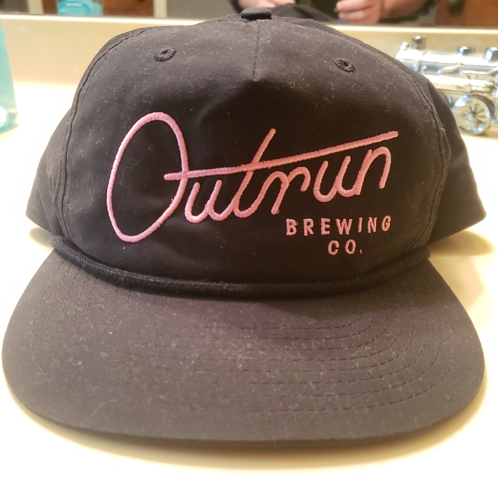 Outrun Brewing Snapback Hat Neon 80s Miami